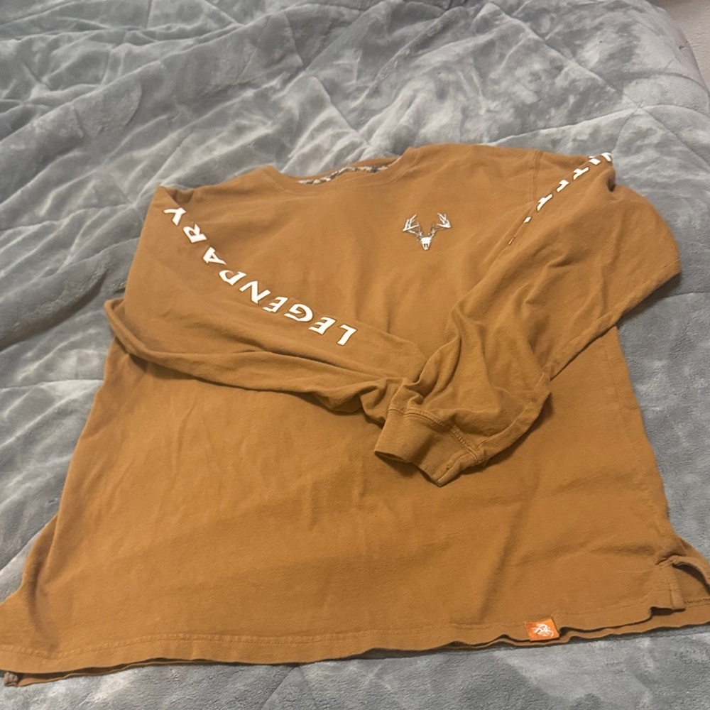 Legendary Whitetails Tan Long Sleeve Tee